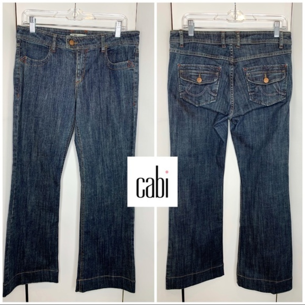 CAbi Contemporary Flare Leg Jeans Style #178R